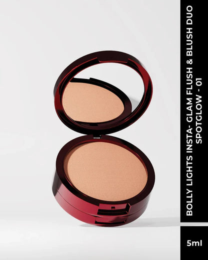 Bolly Lights Insta-Glam Flush & Blush Duo