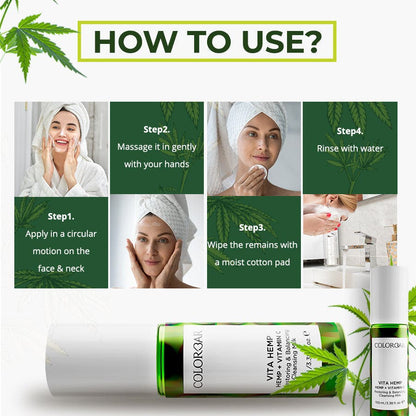 Colorbar Vita Hemp Restoring & Balancing Cleansing & Toning Milk
