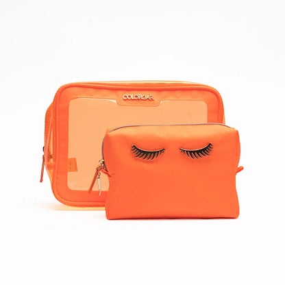 LIPS & LASHES BOX POUCH (SET OF TWO)