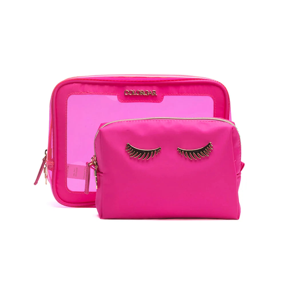 LIPS & LASHES BOX POUCH (SET OF TWO)