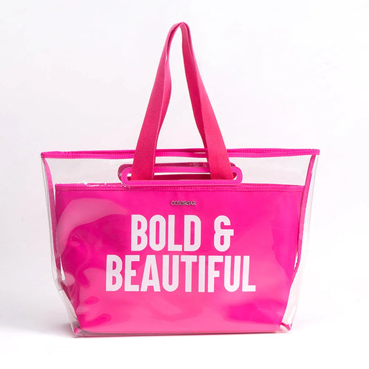 THE BOLD & BEAUTIFUL TOTE - NEON PINK