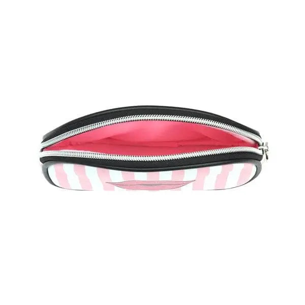Lips & Lashes Bag In Bag(Set Of Three) - White + Blush Pink